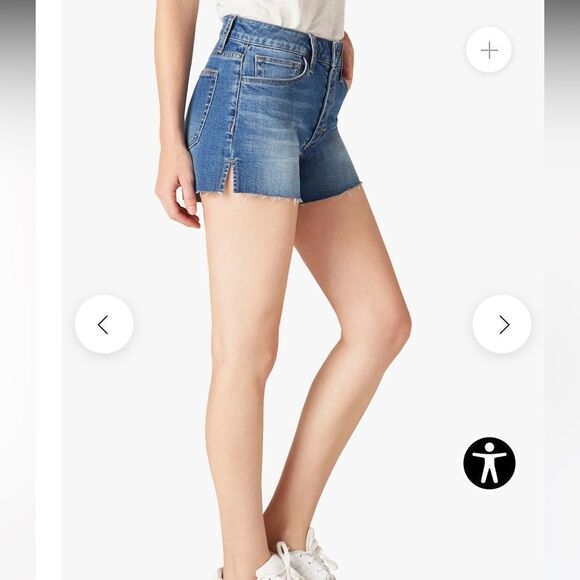 NWT 168.00 Joe's Jeans Shorts 4” Cut Off Shorts In Atwater - Picture 3 of 8